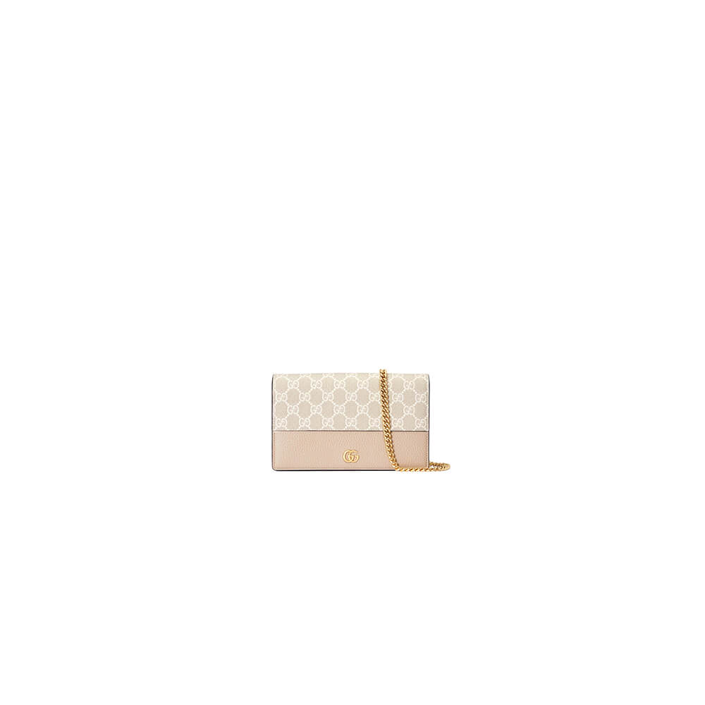 GG Marmont two-tone mini chain bag