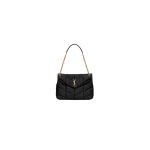 Black YSL PUFFER MEDIUM in Nappa leather