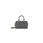 Gun Metal LV Speedy Bandouliere 20