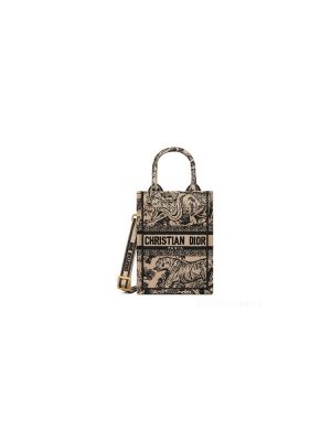 Mini Vertical Dior Book Tote