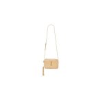 IVOIRE YSL LOU CAMERA BAG IN QUILTED LEATHER