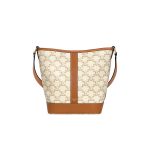 White CELINE MEDIUM BUCKET