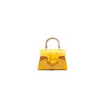 Yellow Goyard Saigon Souple Mini Bag