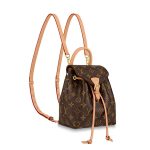Aged Natural LV Montsouris BB Backpack