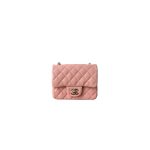 Pink Chanel MINI FLAP BAG (high-end grade)
