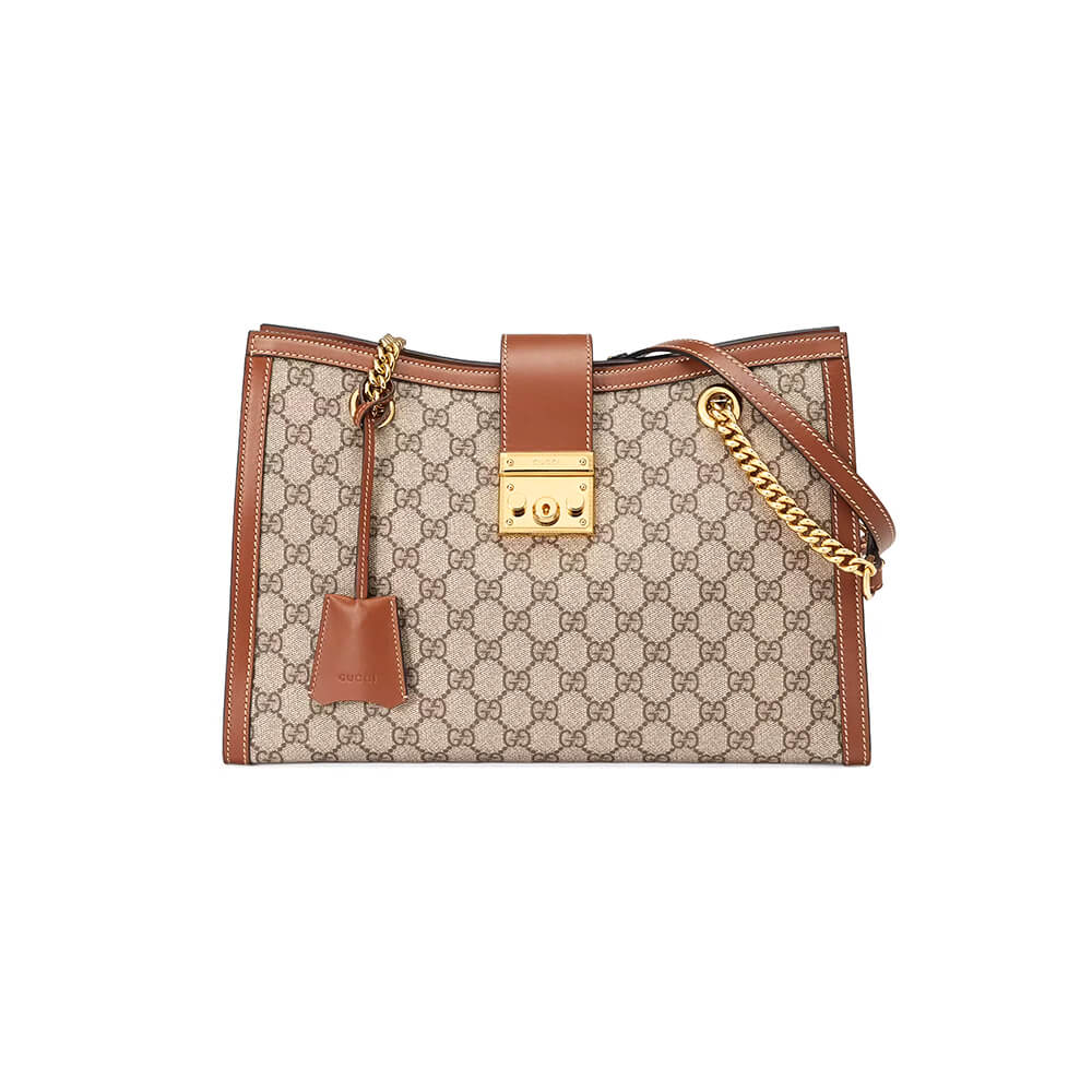 Padlock medium GG shoulder bag