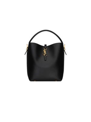 Black YSL LE 37 Leather