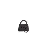 Black & Gray Chanel Mini Shopping Bag (high-end grade)