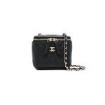 Chanel chain cosmetic bag