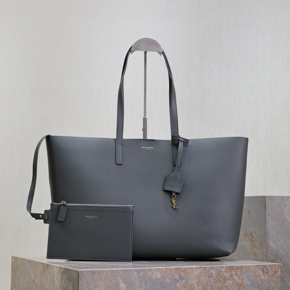 STORM YSL Shopping Saint Laurent leather - Image 2