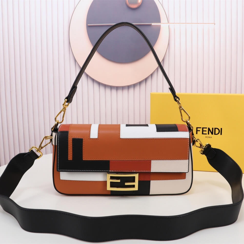 Block FF inlaid Fendi Baguette (high-end grade) - Image 2