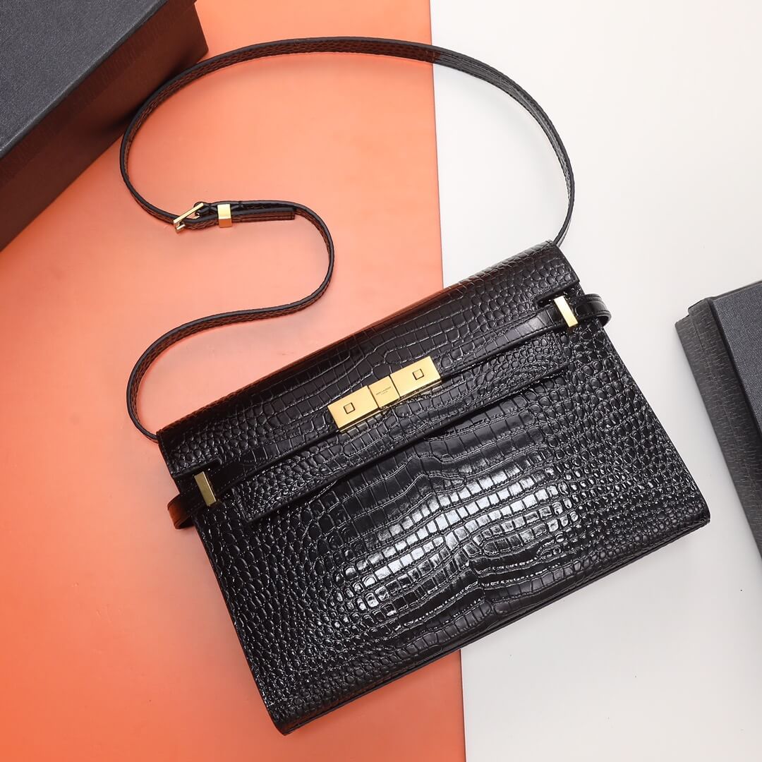 crocodile YSL Manhattan Box - Image 2