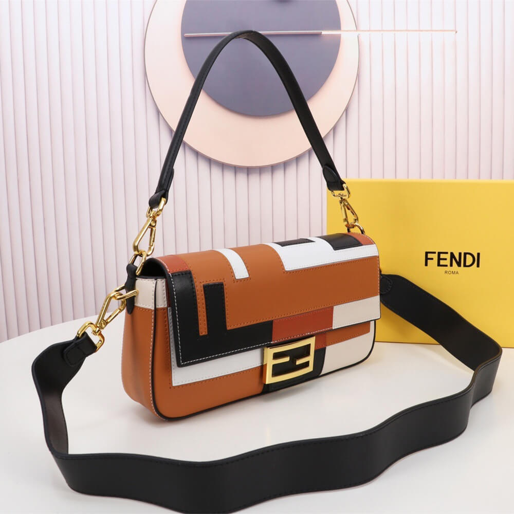 Block FF inlaid Fendi Baguette (high-end grade) - Image 3