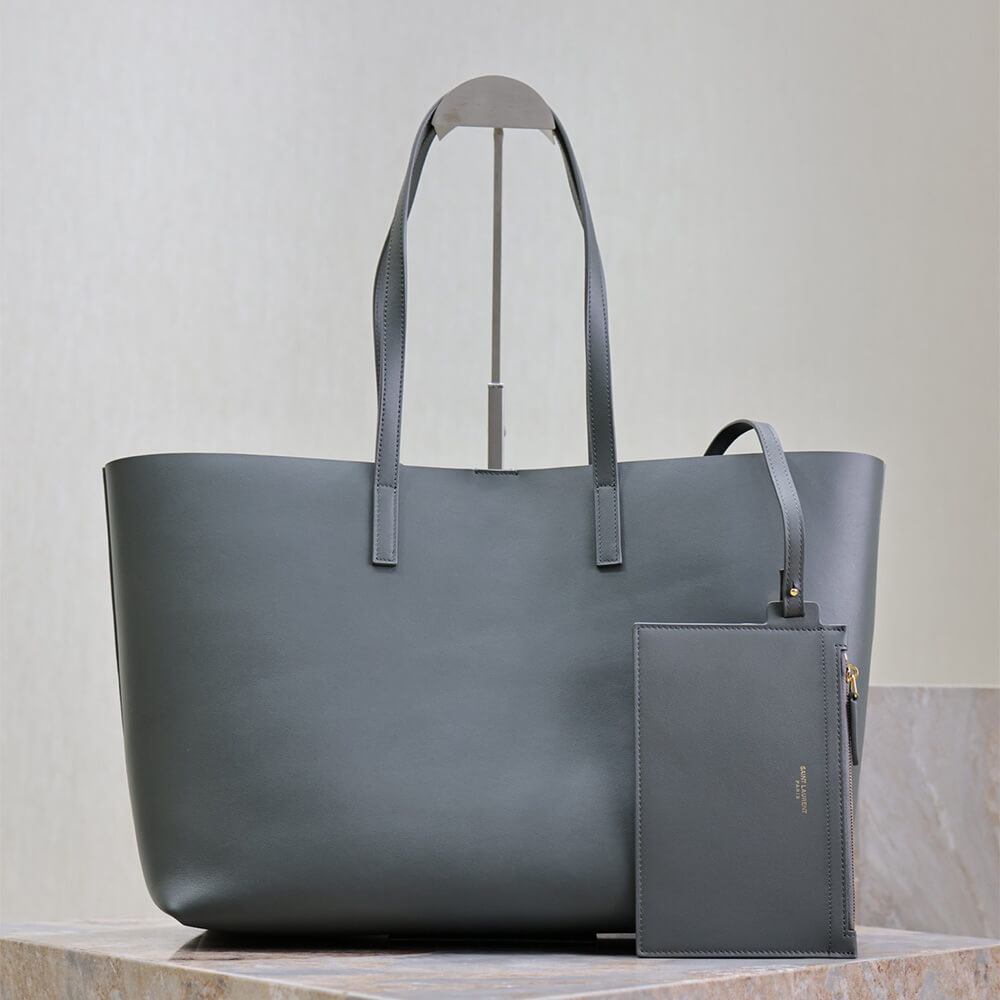 STORM YSL Shopping Saint Laurent leather - Image 4