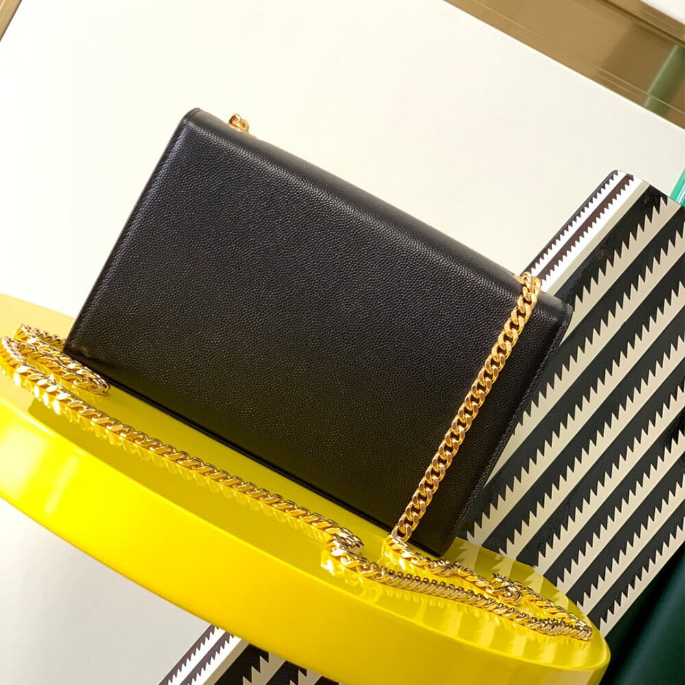 Black YSL KATE SMALL SHOULDER BAG - Image 4