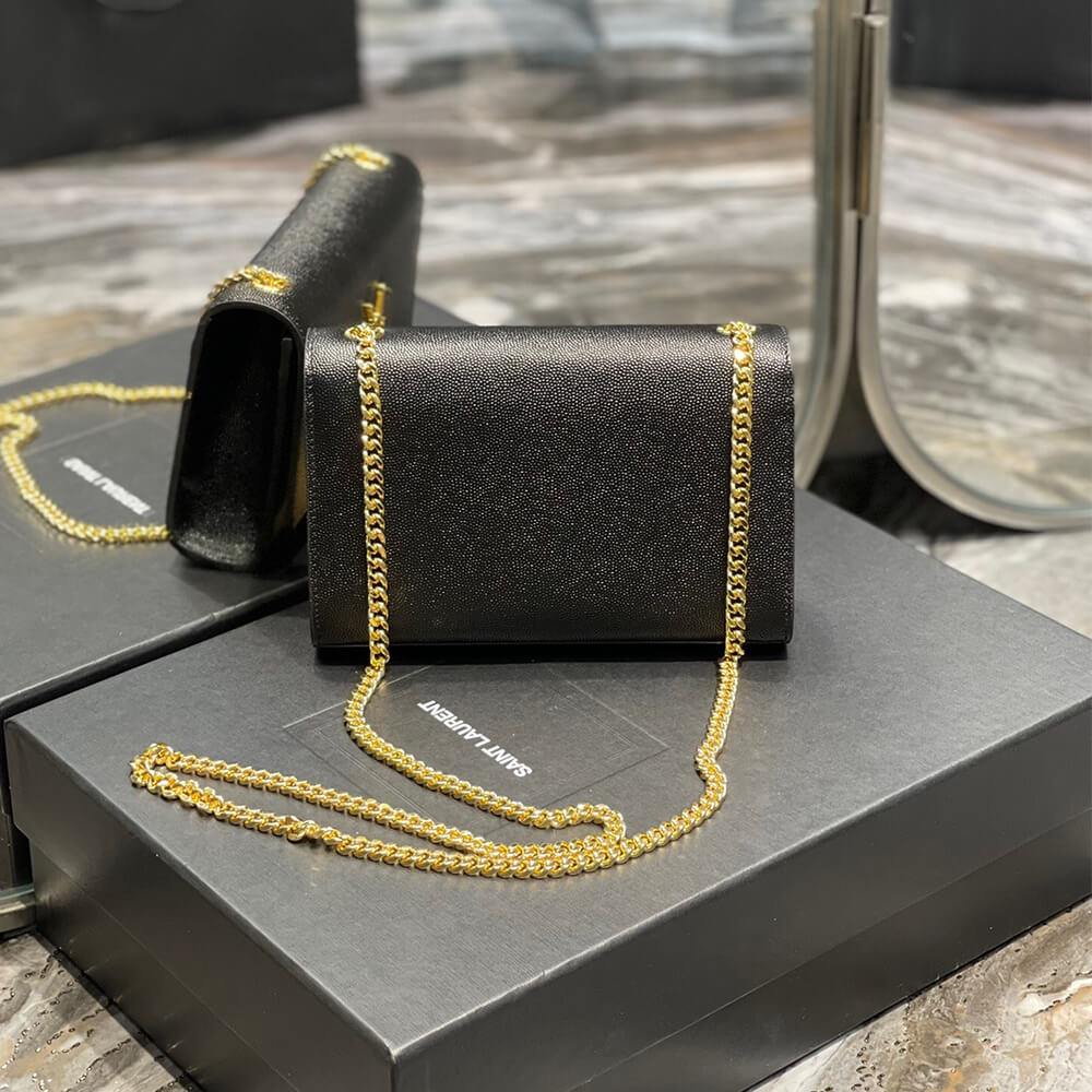 Black YSL KATE SHOULDER BAG - Image 4