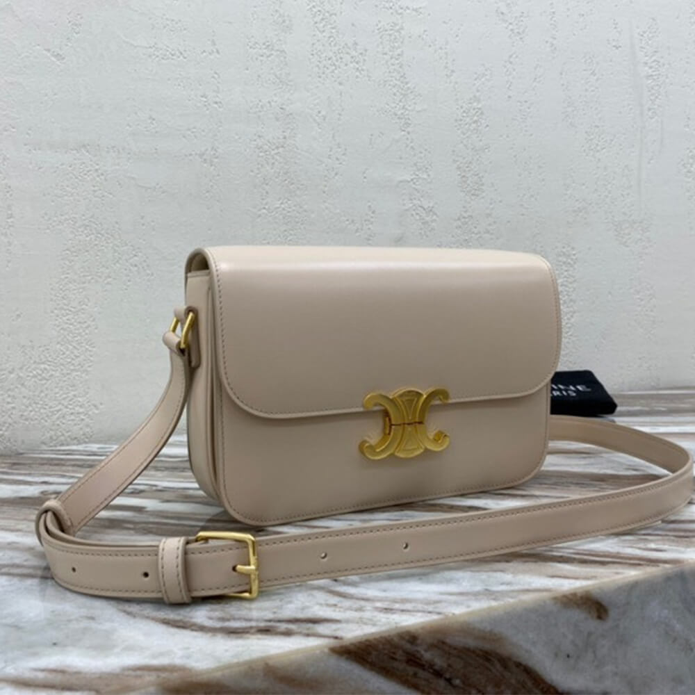 CELINE CLASSIQUE TRIOMPHE BAG IN CALFSKIN - Image 4