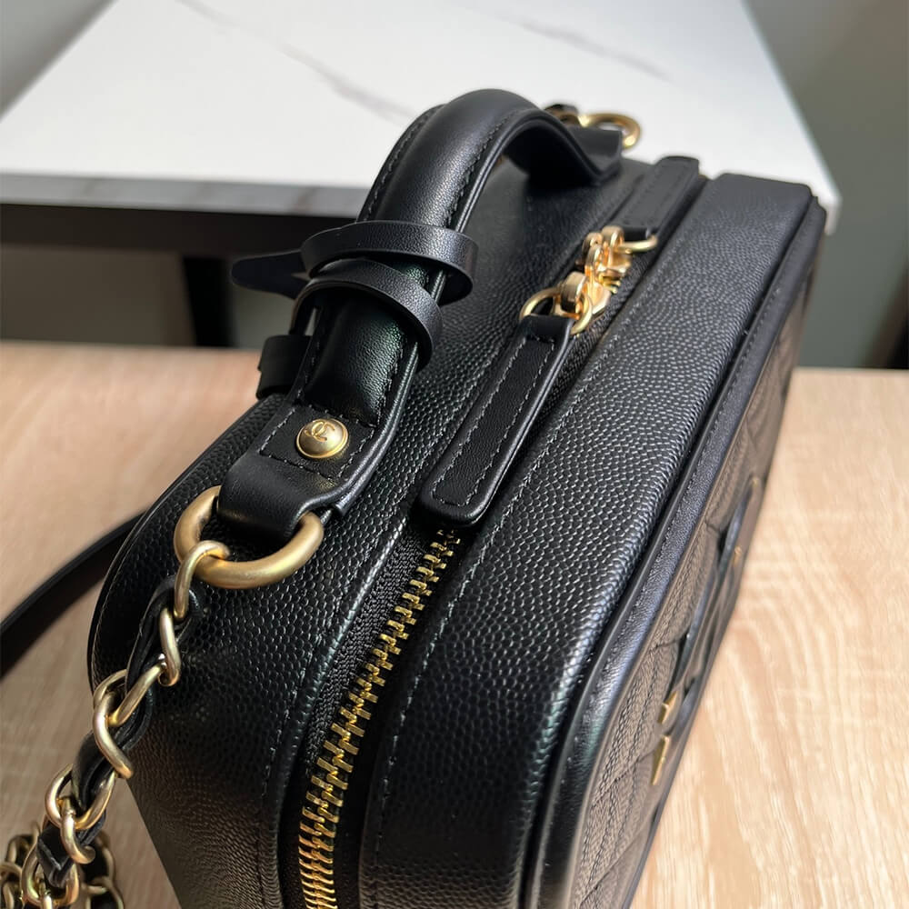 Chanel Medium Filigree Makeup Case - Image 5