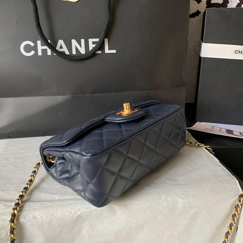 Chanel Pearl Crush Mini Rectangular Flap - Image 5