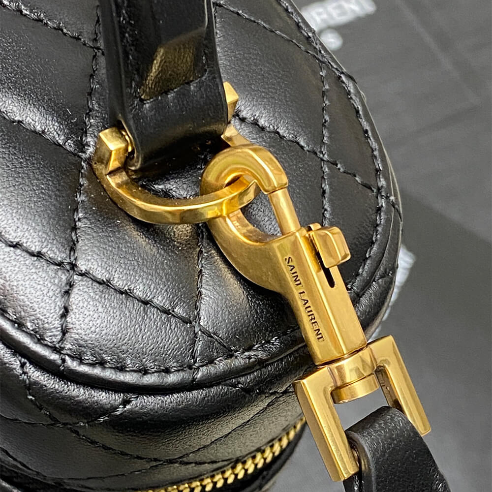 Black YSL GABY lambskin cosmetic bag - Image 6