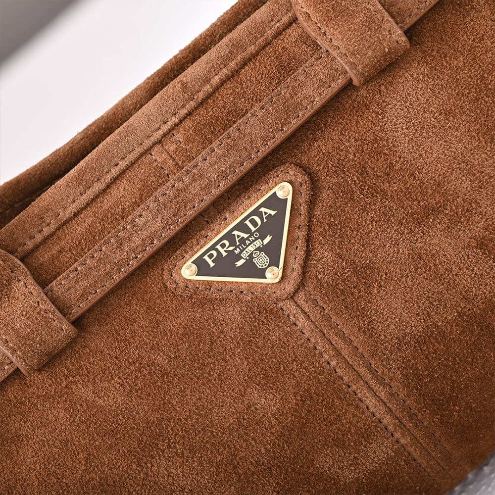 Brown Prada Medium leather handbag (high-end grade) - Image 6