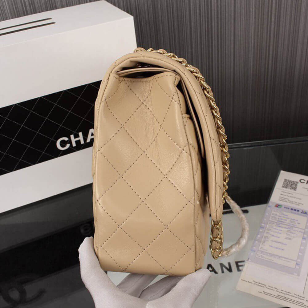 CHANEL Classic Maxi Handbag - Image 6