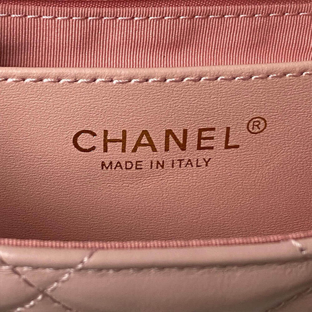 Pink CHANEL MINI FLAP - Image 7