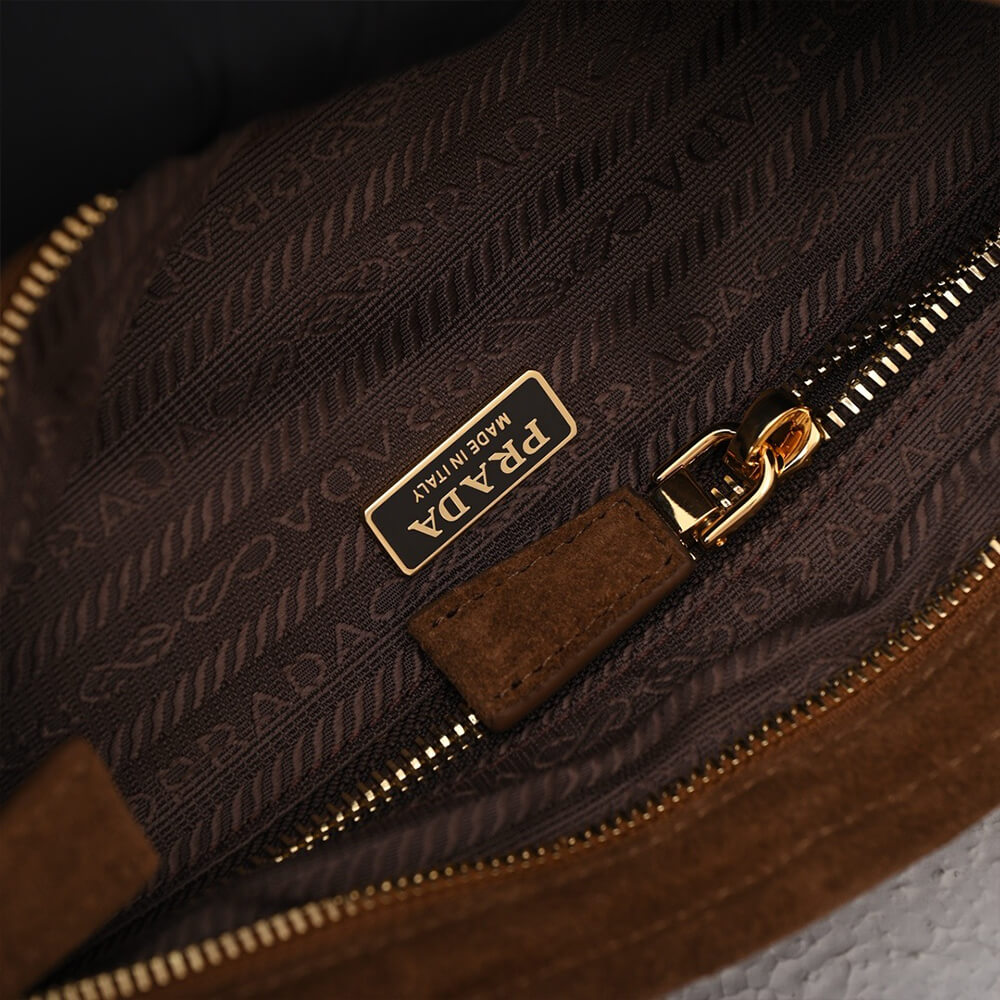 Brown Prada Medium leather handbag (high-end grade) - Image 7