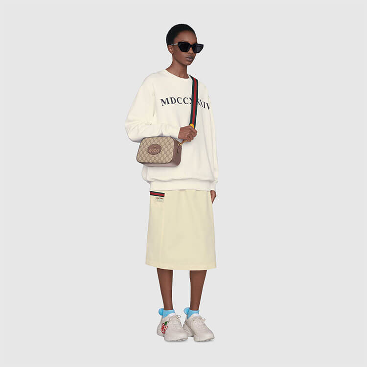 Gucci Neo Vintage GG Supreme Messenger Bag - Image 7