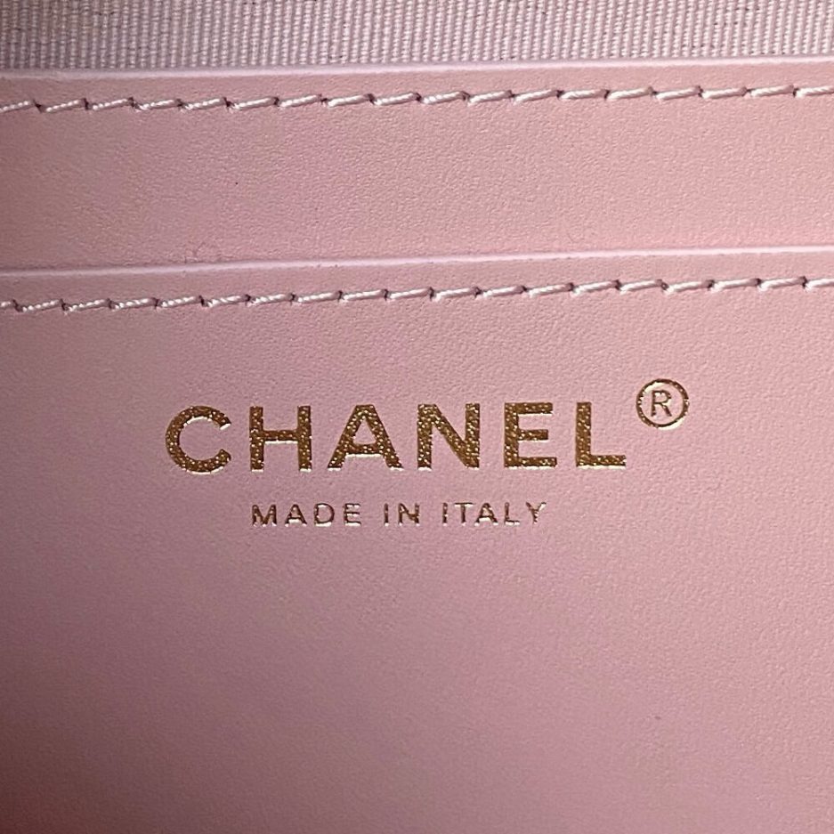 Light Pink CHANEL BACKPACK (high-end grade) - Image 7