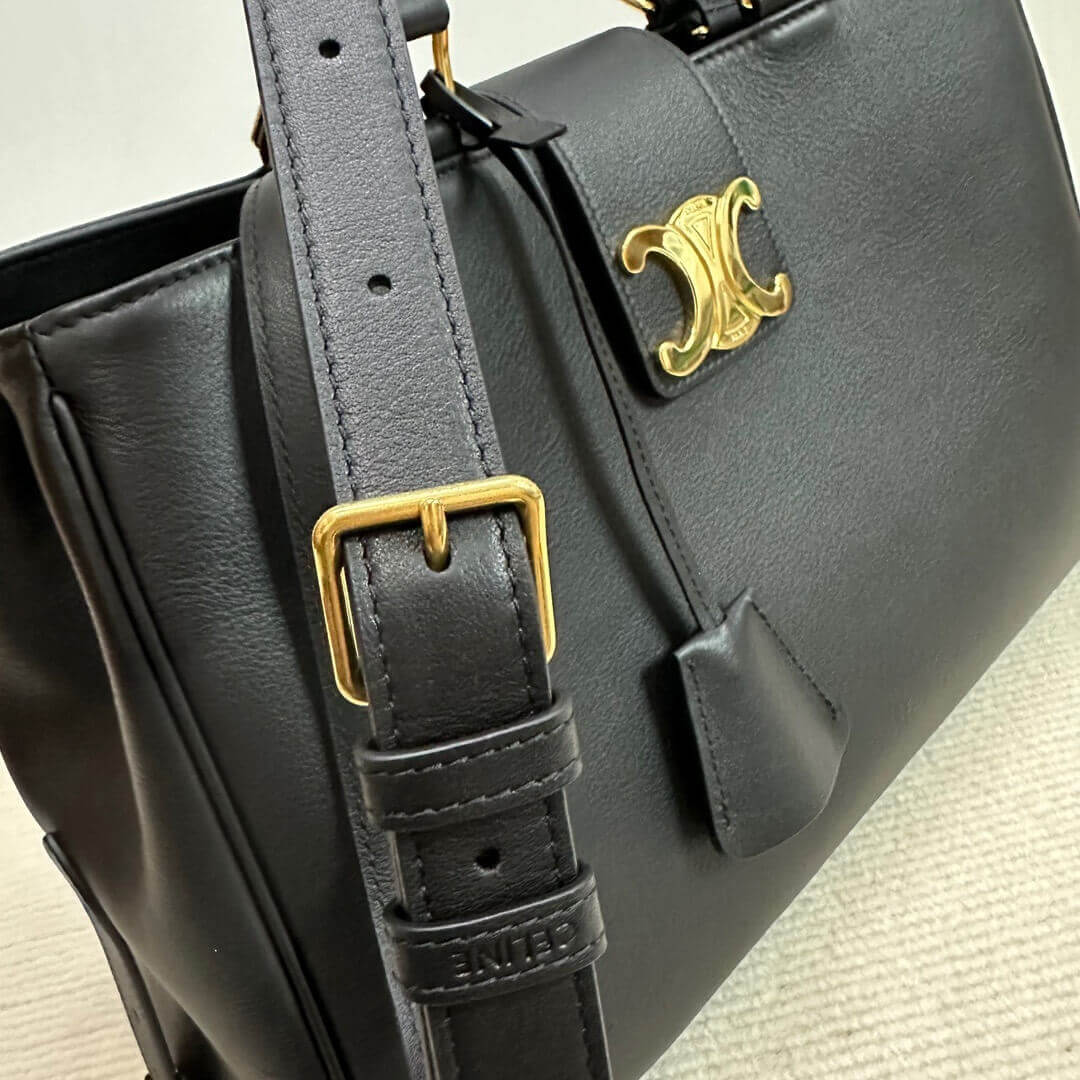 CELINE MEDIUM APPOLINE BAG IN SUPPLE CALFSKIN - Image 7