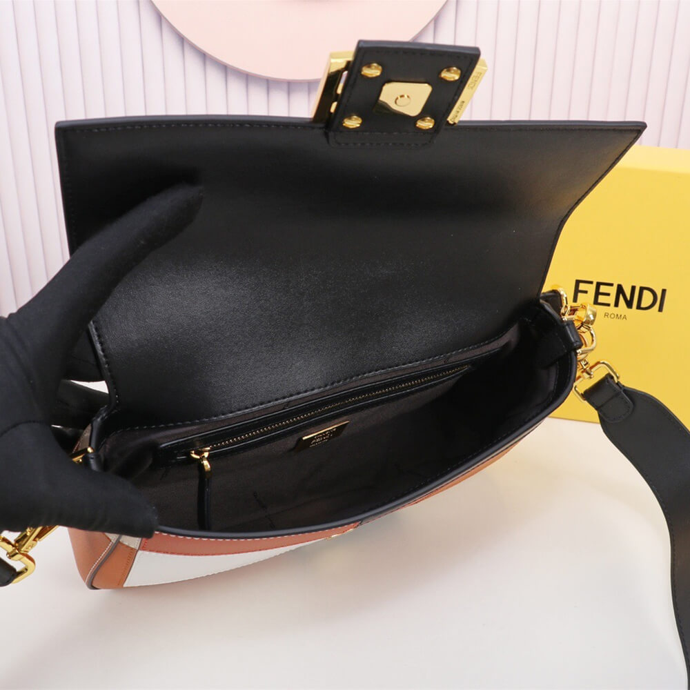 Block FF inlaid Fendi Baguette (high-end grade) - Image 8