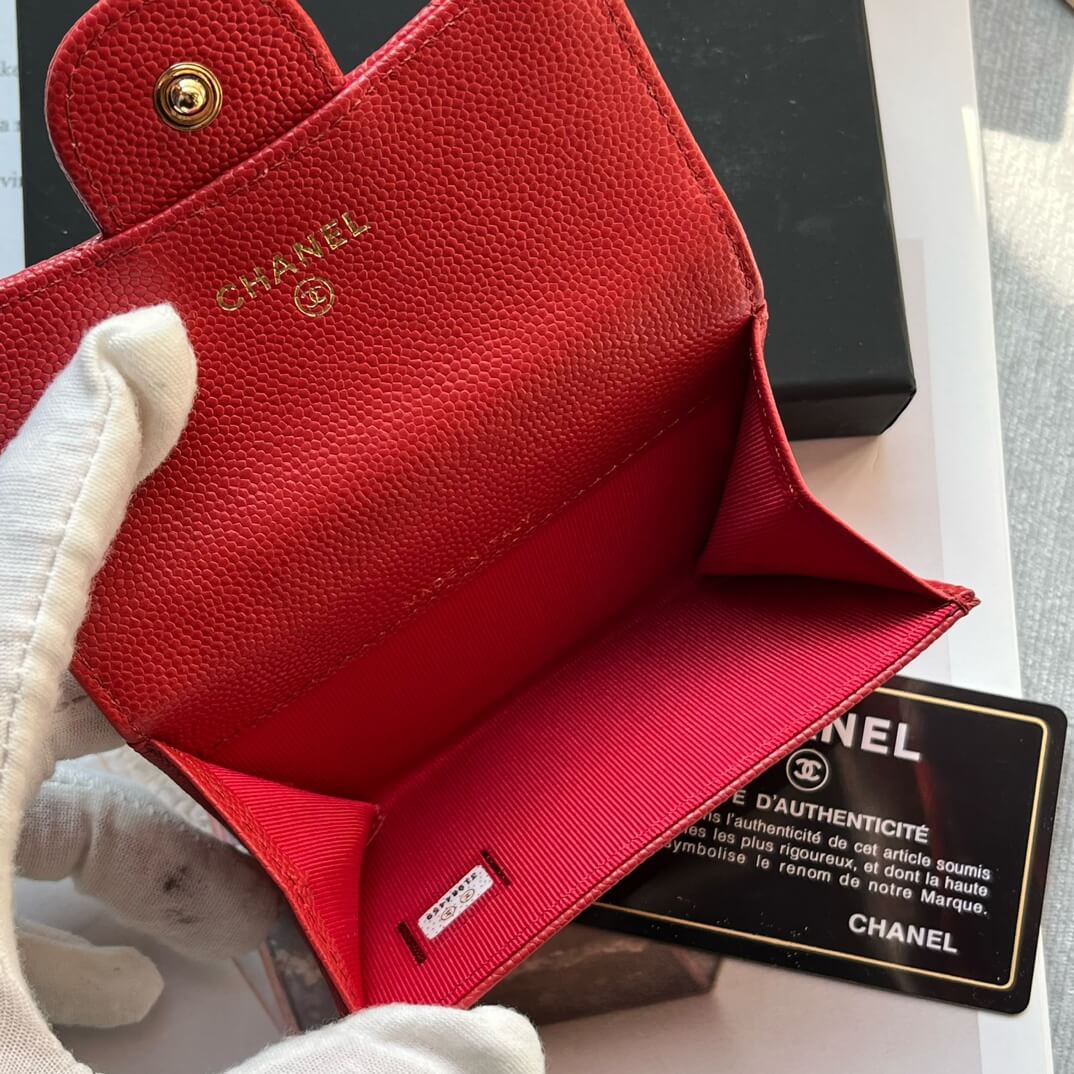 Chanel CF card holder coin purse - Image 8