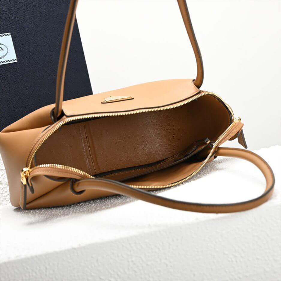 Prada Medium leather handbag - Image 8